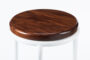 Round Walnut Seat Top Option