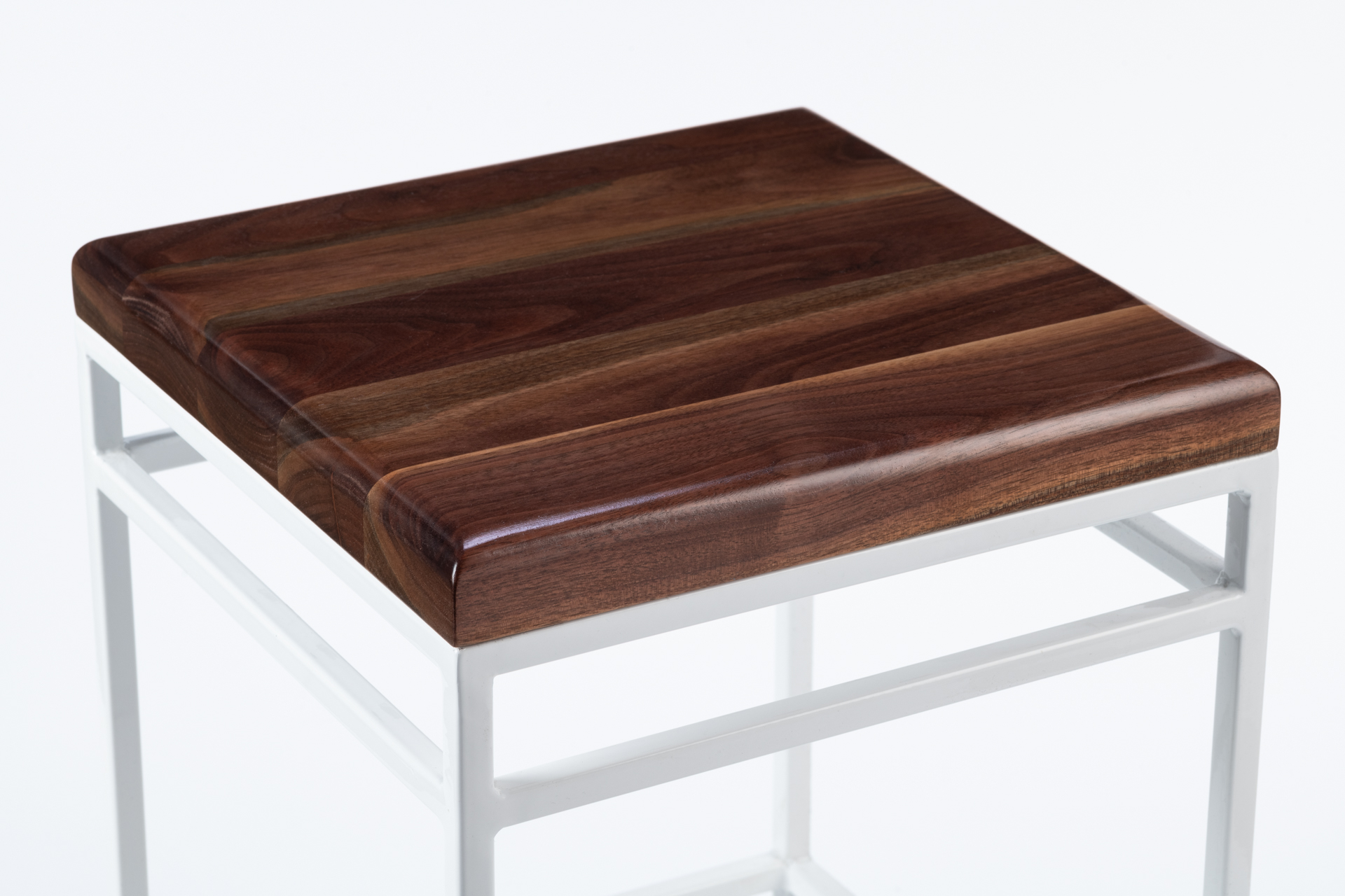 Square Walnut Seat Top Option Square Walnut Seat Top Option