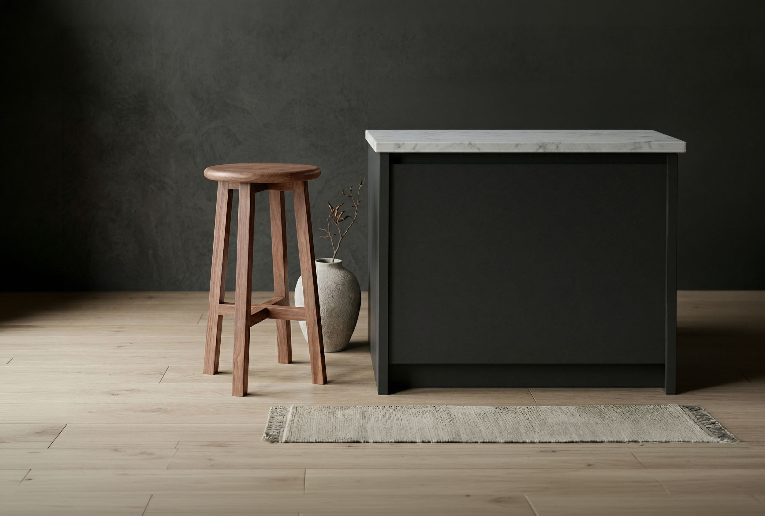 Butcher Stool by The custom District The Butcher Stool by The custom District available in Walnut or Oak