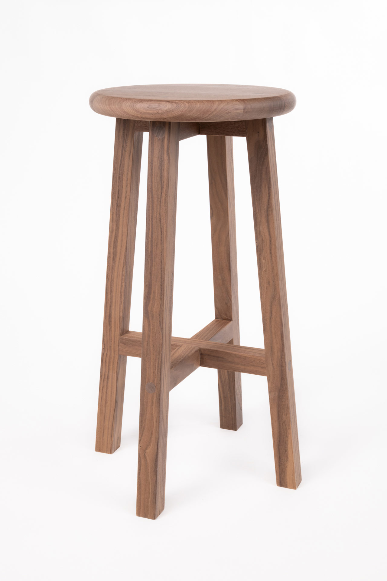 Butcher Stool | Bar | Walnut 2 Butcher Stool | Bar | Walnut 2