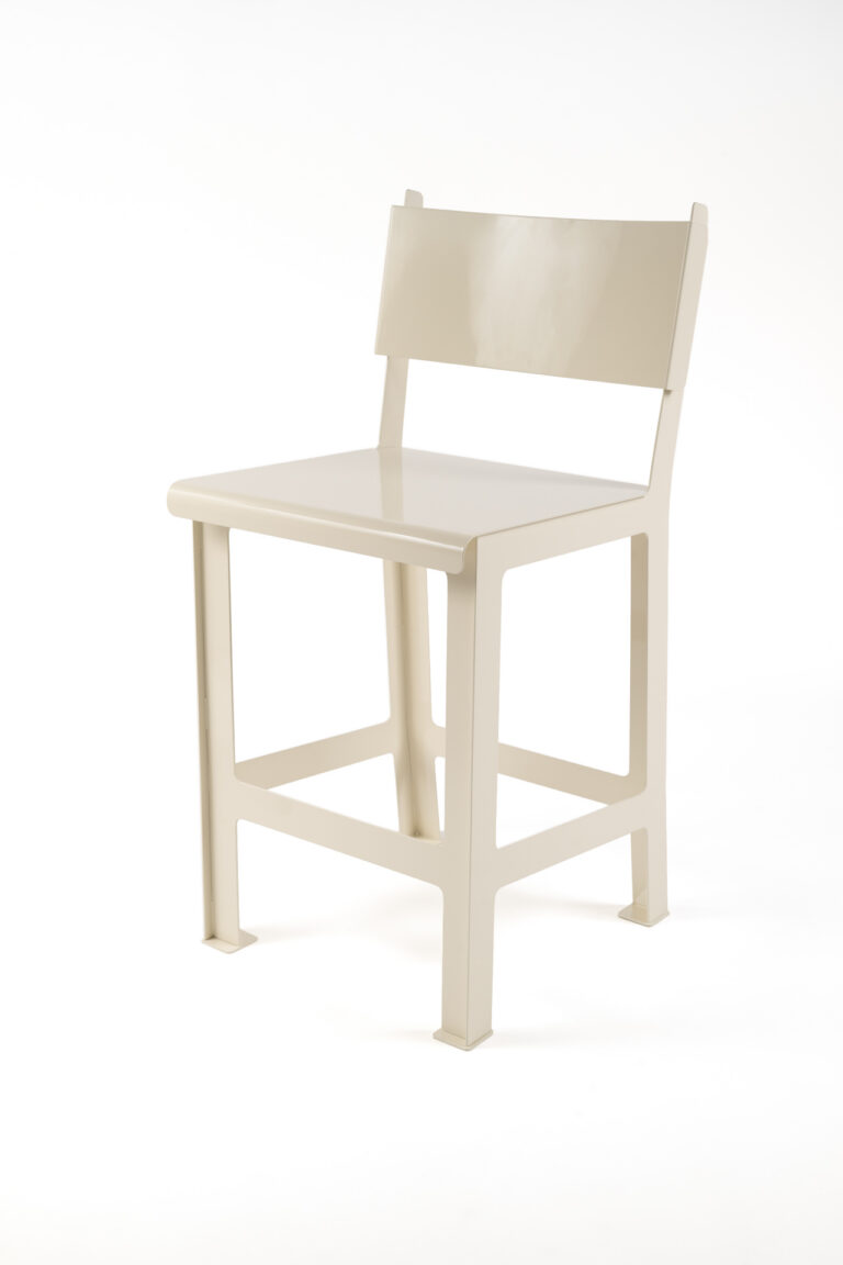 Hightop Cream Chair Angle