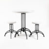 French Bistro Dining Round Set