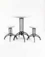 French Bistro Dining Round Set