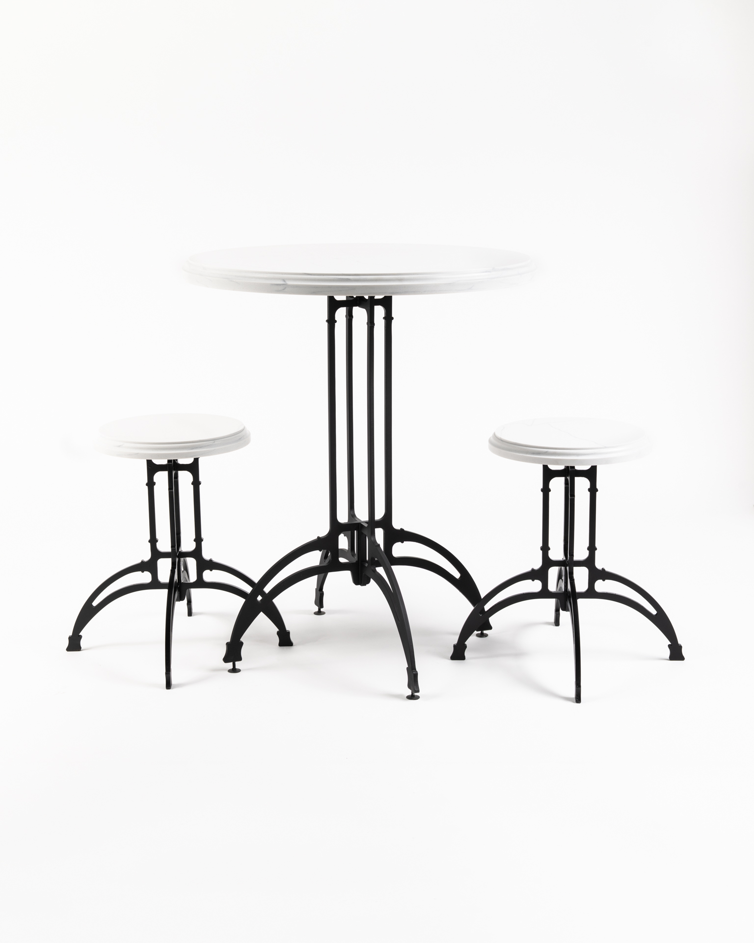 French Bistro Dining Round Set